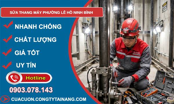 sửa thang máy phường Lê Hồ