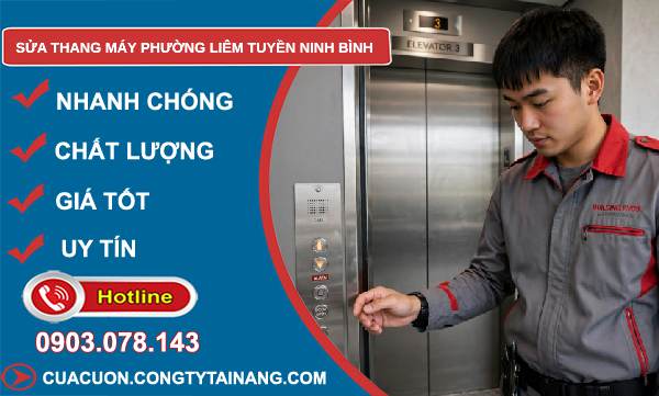 sửa thang máy phường Liêm Tuyền
