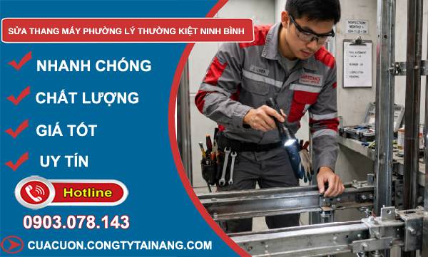 sửa thang máy phường Lý Thường Kiệt