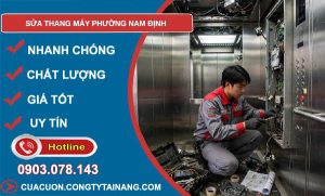 sửa thang máy phường Nam Định Ninh Bình