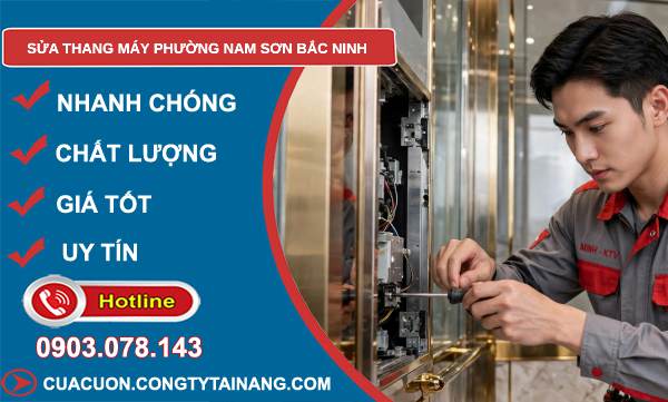 sửa thang máy phường Nam Sơn