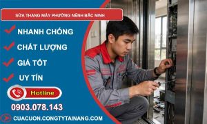 sửa thang máy phường Nếnh Bắc Ninh