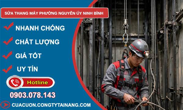 sửa thang máy phường Nguyễn Úy