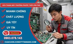 sửa thang máy phường Phước Thới Cần Thơ