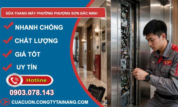 sửa thang máy Phượng Sơn