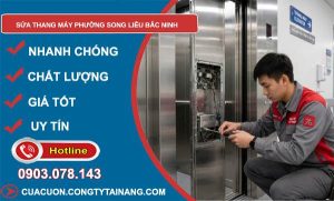 sửa thang máy phường Song Liễu Bắc Ninh