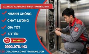 sửa thang máy phường Thuận Thành Bắc Ninh