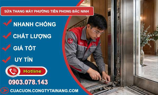 sửa thang máy phường Tiền Phong