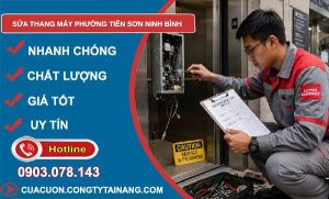 sửa thang máy phường Tiên Sơn Ninh Bình