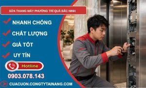 sửa thang máy phường Trí Quả Bắc Ninh