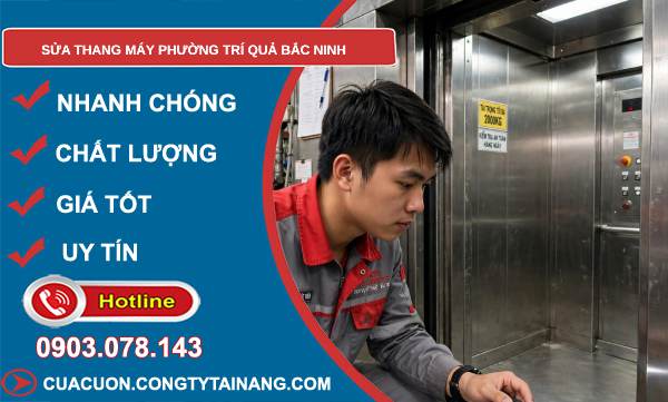 sửa thang máy phường Trí Quả