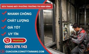 sửa thang máy phường Trường Thi