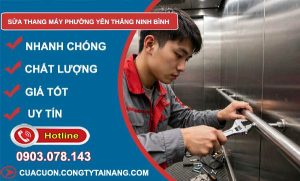 sửa thang máy phường Yên Thắng Ninh Bình