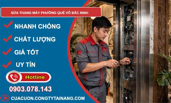 sửa thang máy Quế Võ