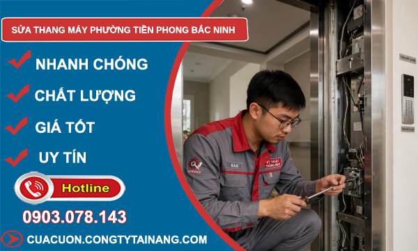 sửa thang máy Tiền Phong