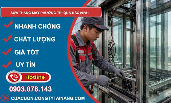 sửa thang máy Trí Quả