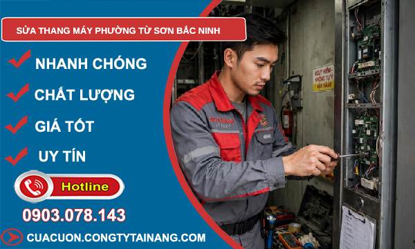 sửa thang máy Từ Sơn