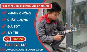 sửa cửa kính phường An Lạc