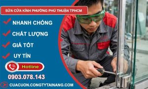 sửa cửa kính phường Phú Thuận TPHCM