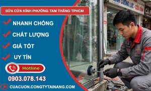 sửa cửa kính phường Phước Thắng TPHCM