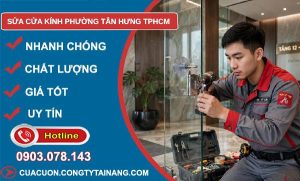 sửa cửa kính phường Tân Hưng