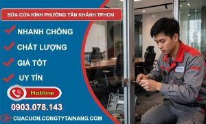 sửa cửa kính phường Tân Khánh TPHCM