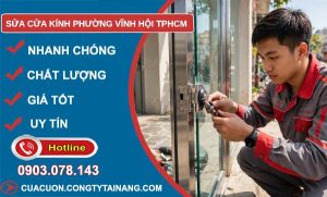 sửa cửa kính Vĩnh Hội