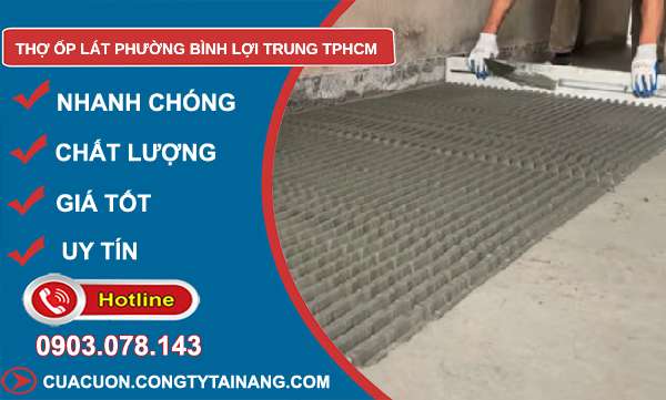 thợ ốp lát phường Bình Lợi Trung TPHCM