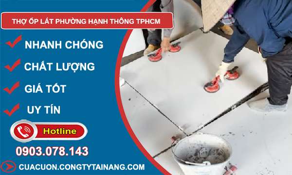 thợ ốp lát phường Hạnh Thông